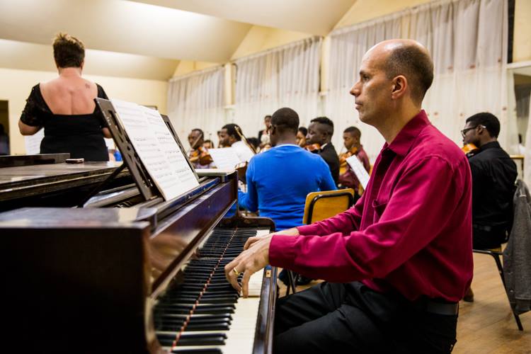 James Laight on Piano