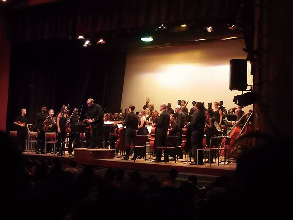 Nairobi Orchestra in after a stellar performance