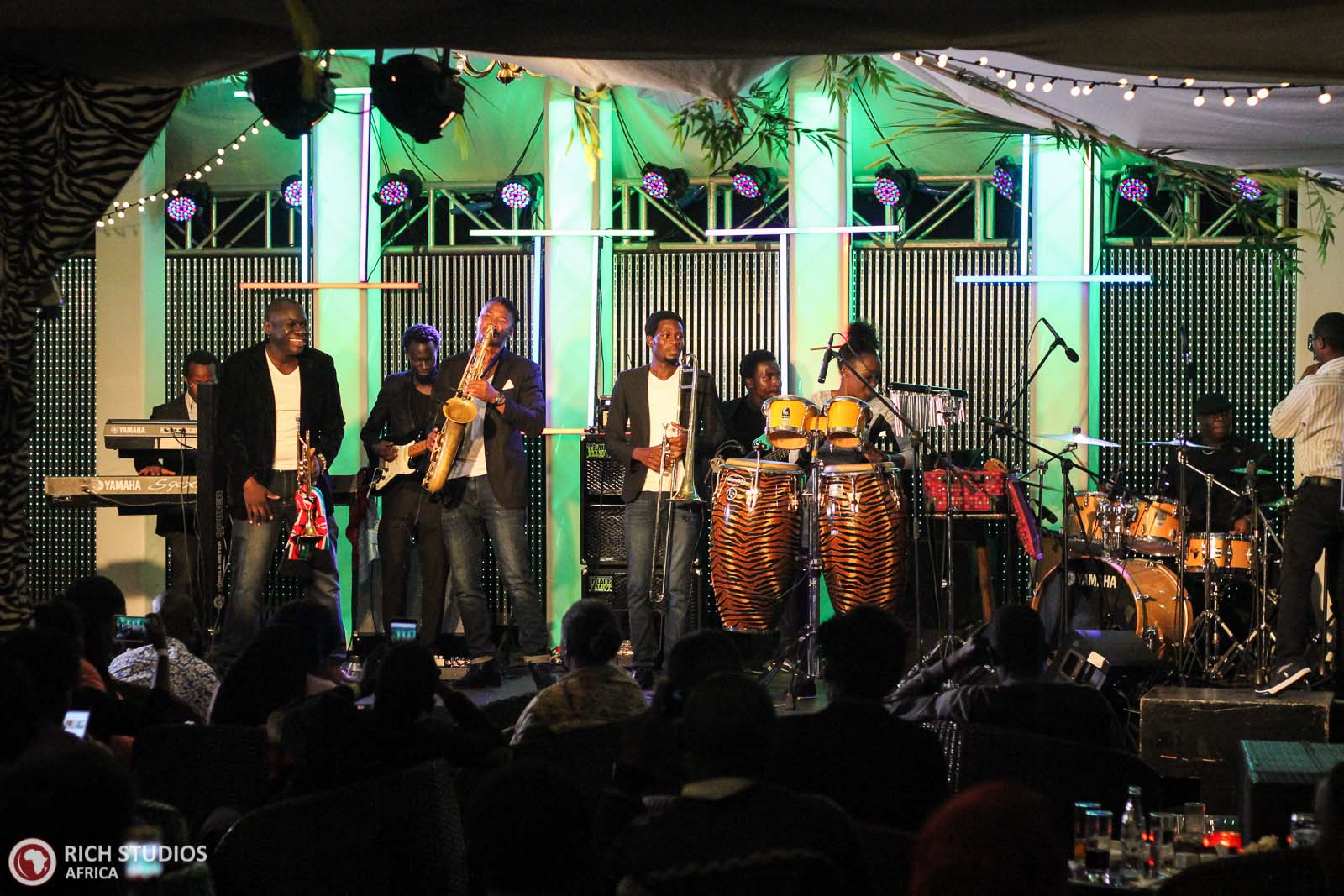 Nairobi horns Project during the SIJF launch