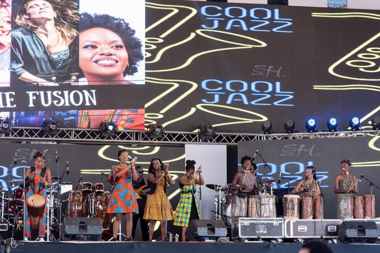 Safaricom Jazz @ 5 gets a splash of electric female energy.