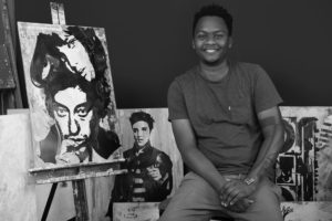 Read more about the article Spinning around Vinyl Records into artistic pieces – Njogu Kuria