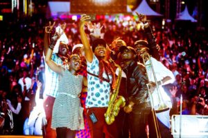 Read more about the article Experience Nairobi Horns Project Debut Album – Black in Gold