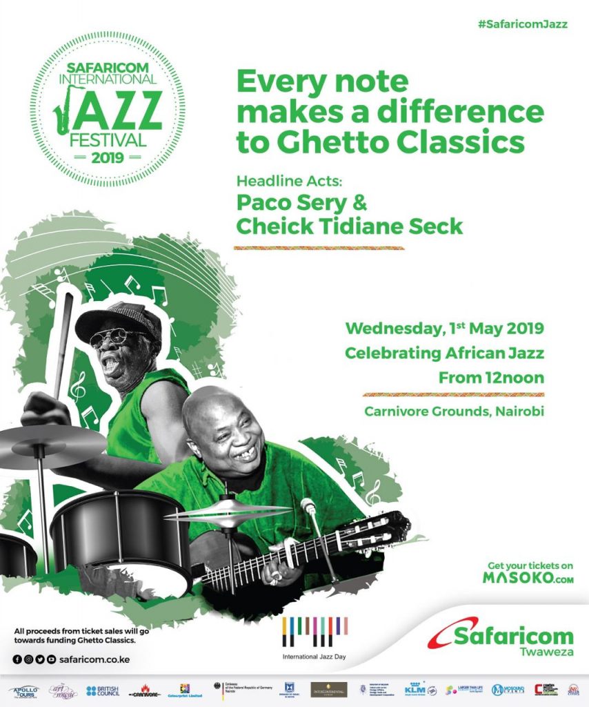 Safaricom Jazz day offical poster