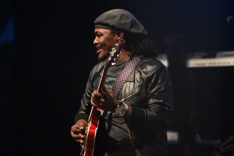 Jack Muguna performing at a show in Nairobi